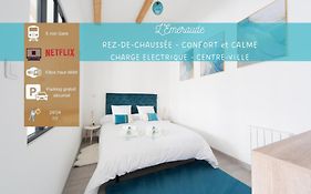 L'Emeraude Rez-De-Chaussee - Parking Prive -Zapart'Hotels