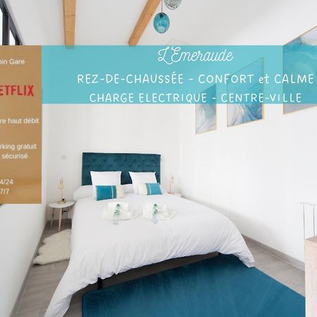 L'Emeraude Rez-De-Chaussee - Parking Prive -Zapart'Hotels Malesherbes Extérieur photo
